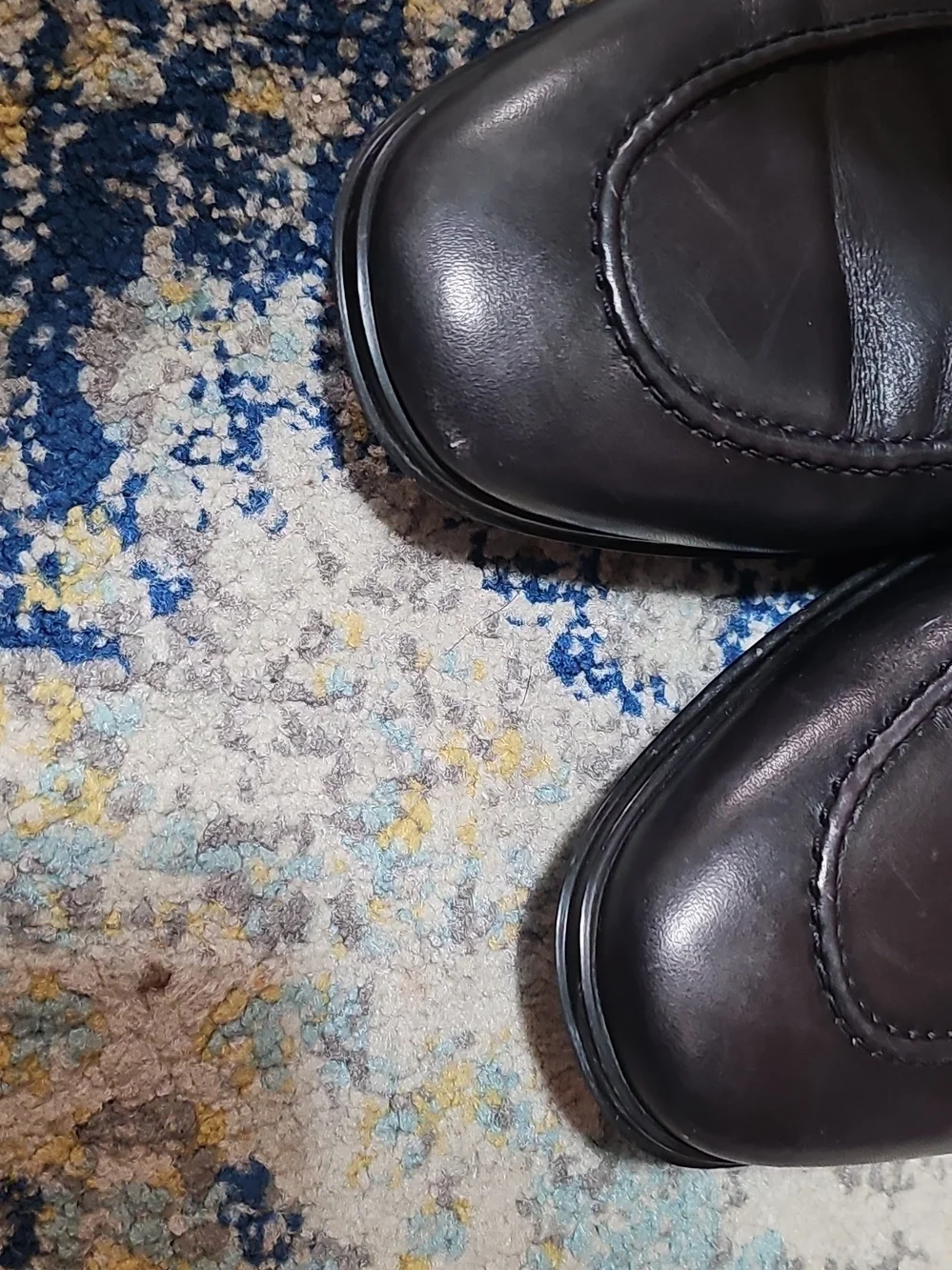 Salvatore Ferragamo Leather Horsebit Men Shoes 12E